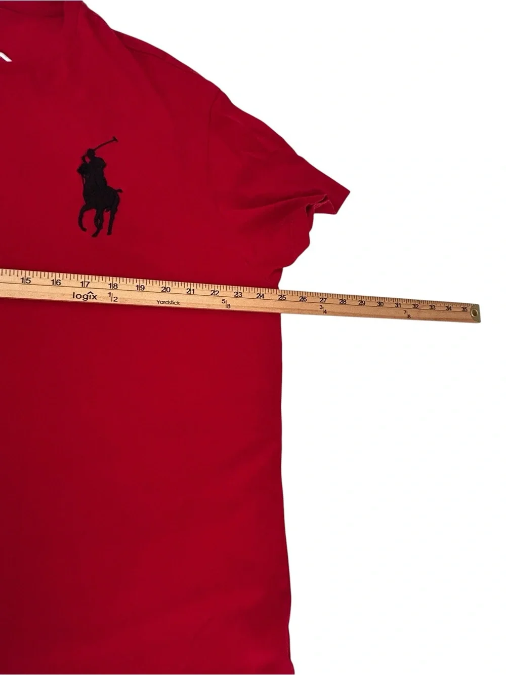 Ralph Lauren Red Polo Pony Crew Neck T-Shirt Sz‎ XL